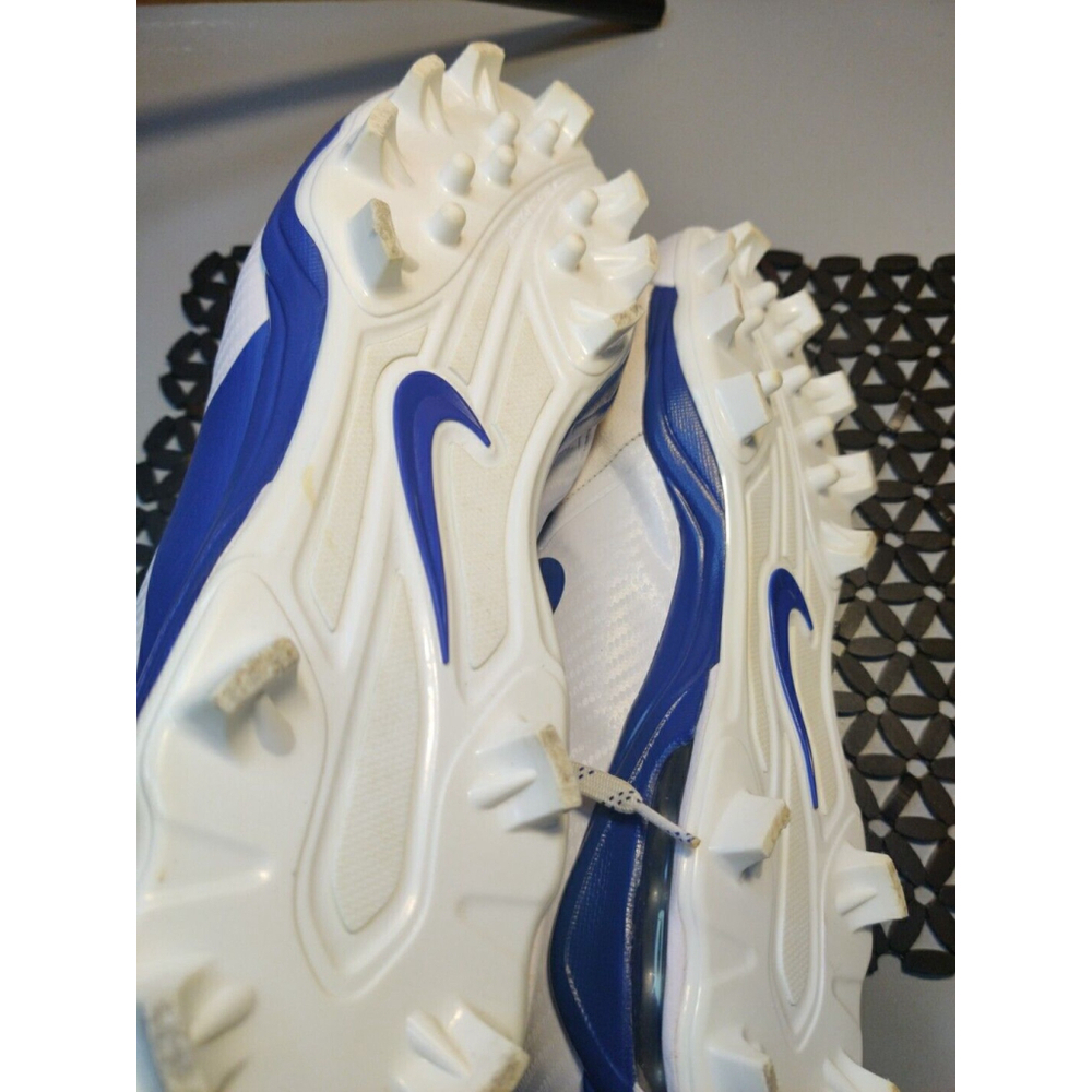 Nike Air Max MVP Elite Blue White Baseball Cleats 14 - Picture 8 of 9